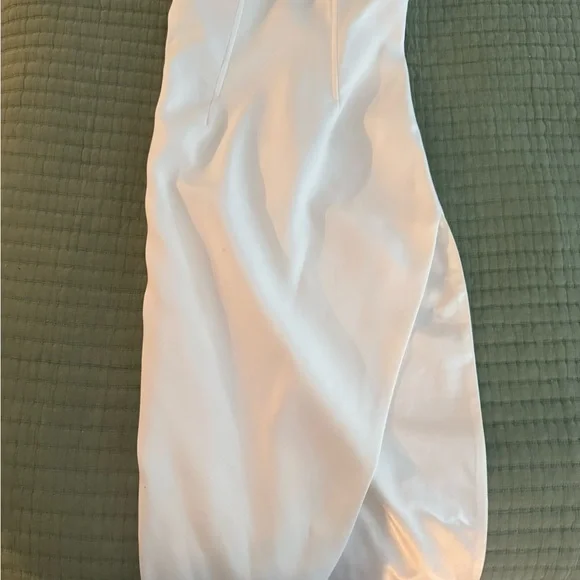 Meshki White Satin Dress - Picture 2 of 5